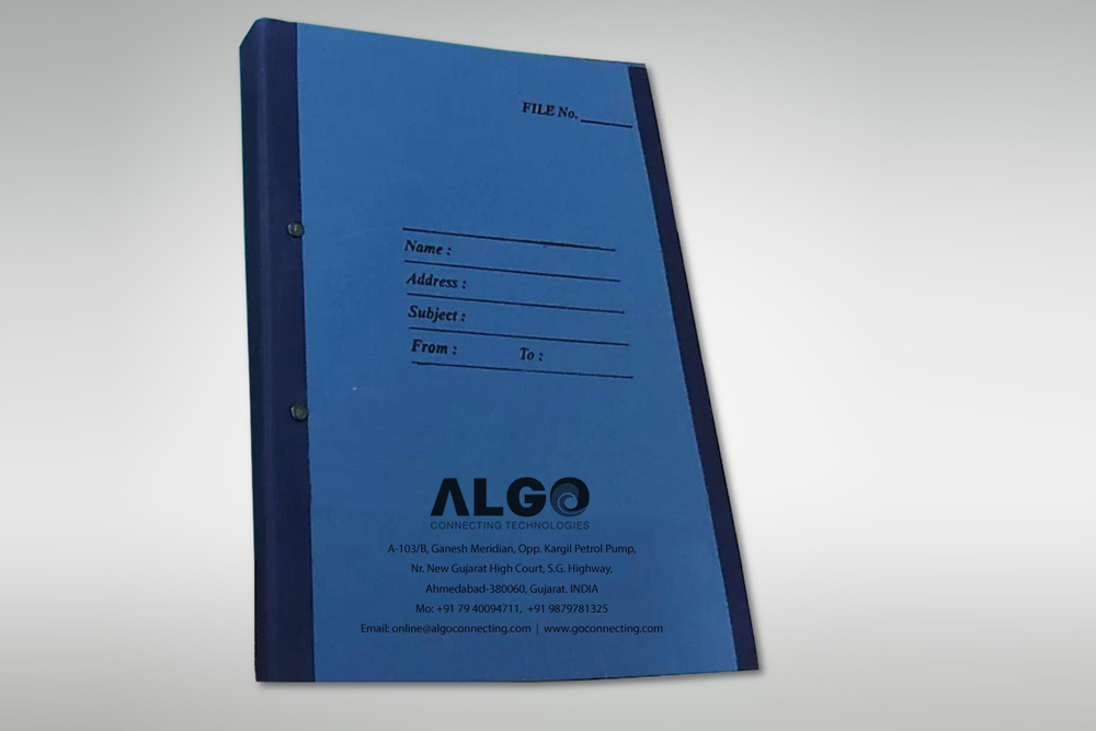 Printed documents and files for business use